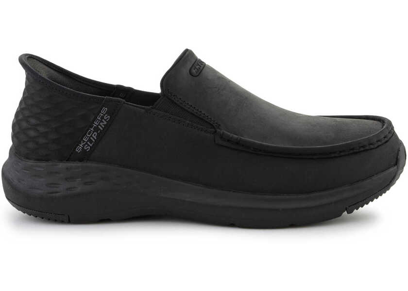 Sneakers SKECHERS Slip-ins Parson - Oswin Black Black Barbati (BM 19350200) 6