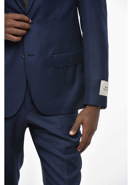 Costume CORNELIANI Cc Collection Birds Eye Virgin Wool Suit Blue Barbati (BM 19350236) 3