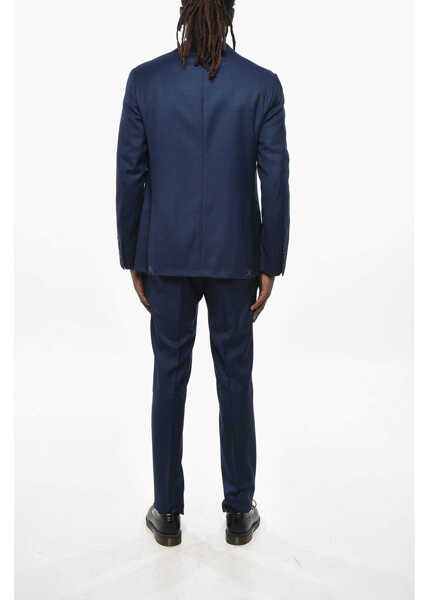 Costume CORNELIANI Cc Collection Birds Eye Virgin Wool Suit Blue Barbati (BM 19350236) 4