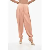 Pantaloni casual Satin Pants With Hidden Closure Femei