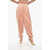 GENNY Satin Pants With Hidden Closure Orange