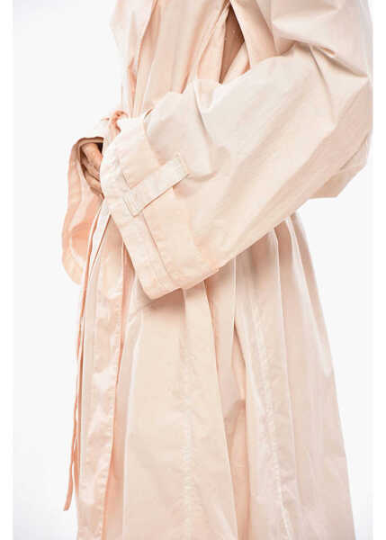 Paltoane QUIRA Cotton Trench Coat With Belt Pink Femei (BM 19350278) 2