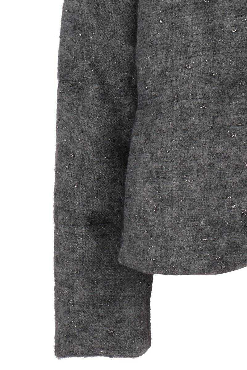 Geci Diego M Diego M Short Duvet GRAY Femei (BM 19350333) 3