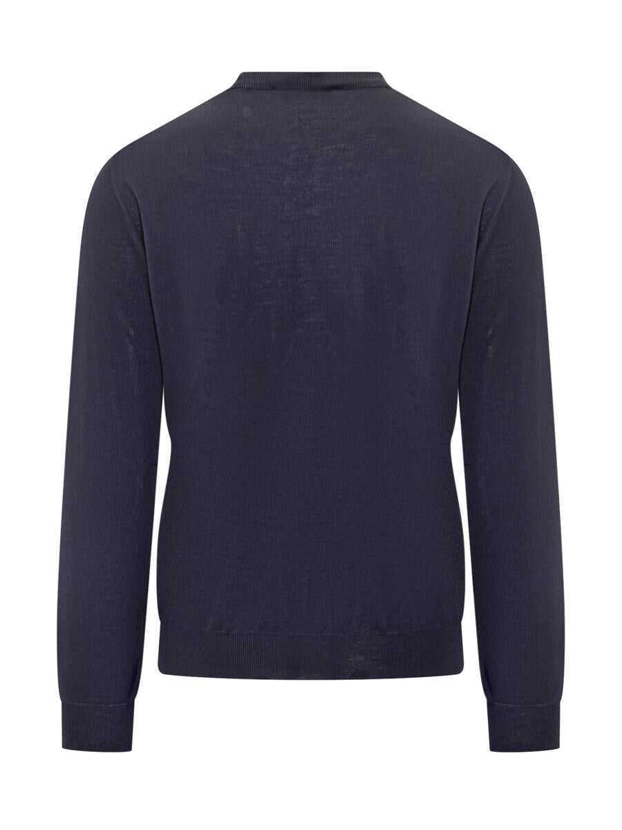 Pulovere FILIPPO DE LAURENTIIS Filippo De Laurentiis Filippo De Laurentiis Blue Necklace BLUE Barbati (BM 19350360) 2