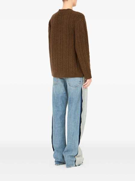 Pulovere MM6 Maison Margiela MM6 Maison Margiela Knitwear BROWN Femei (BM 19350366) 4