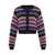 DSQUARED2 DSQUARED2 Multicolor Striped Cardigan Dsquared2 MULTICOLOR