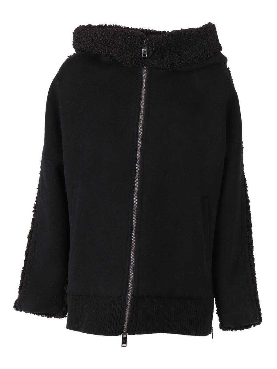 Paltoane Diego M Diego M Coat Black Femei (BM 19350486) 1