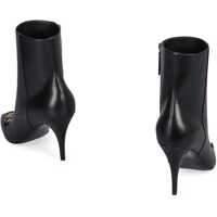 Bocanci Gucci Dama - Bocanci Gucci Gucci Ankle Boots In Leather Black Femei (BM 19350633) - B-mall.ro