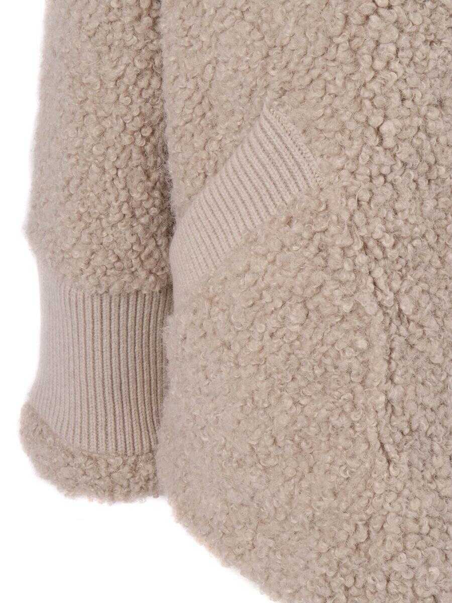 Paltoane Diego M Diego M Coat Beige Femei (BM 19350723) 3