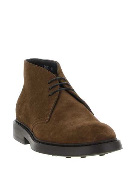 Bocanci Doucals Doucals Desert Boot In Suede BROWN Barbati (BM 19350780) 2