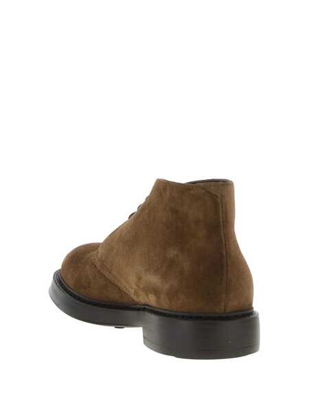 Bocanci Doucals Doucals Desert Boot In Suede BROWN Barbati (BM 19350780) 3