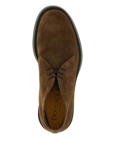 Bocanci Doucals Doucals Desert Boot In Suede BROWN Barbati (BM 19350780) 4