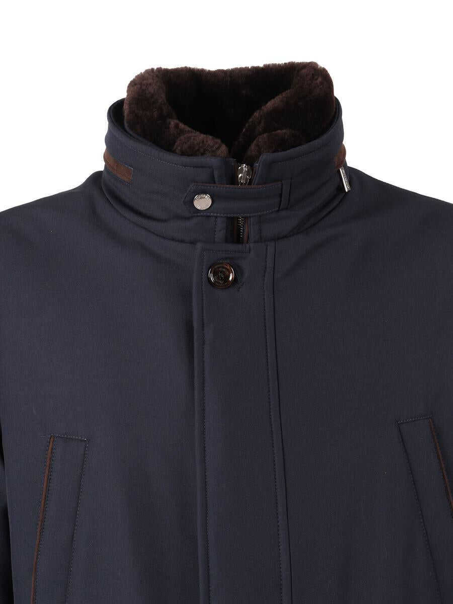 Paltoane Moorer Moorer Coat BLUE Barbati (BM 19350783) 3