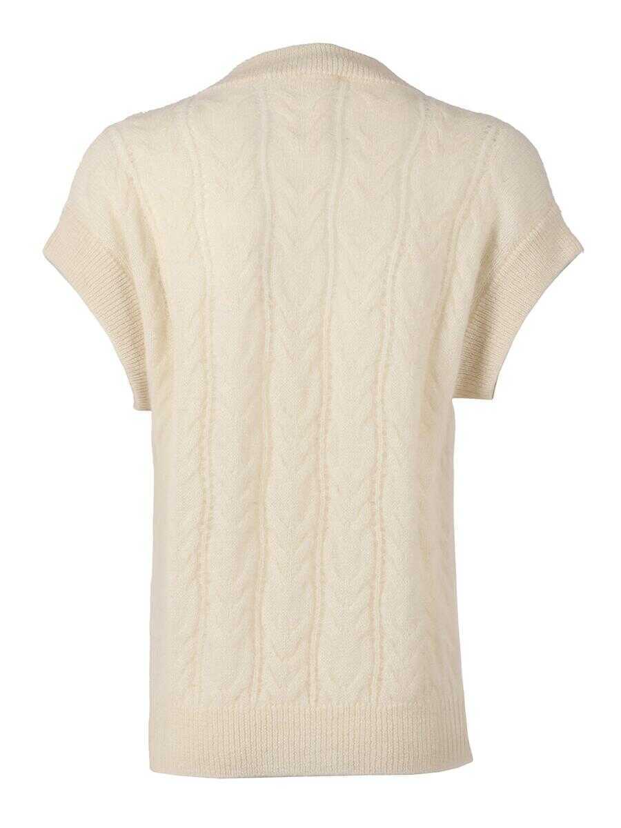 Pulovere Phi Fdl Phi Fdl School V WHITE Femei (BM 19350798) 2