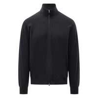 Cardigane Filippo De Laurentiis Black Cardigan With Zip Filippo De Laurentiis Barbati