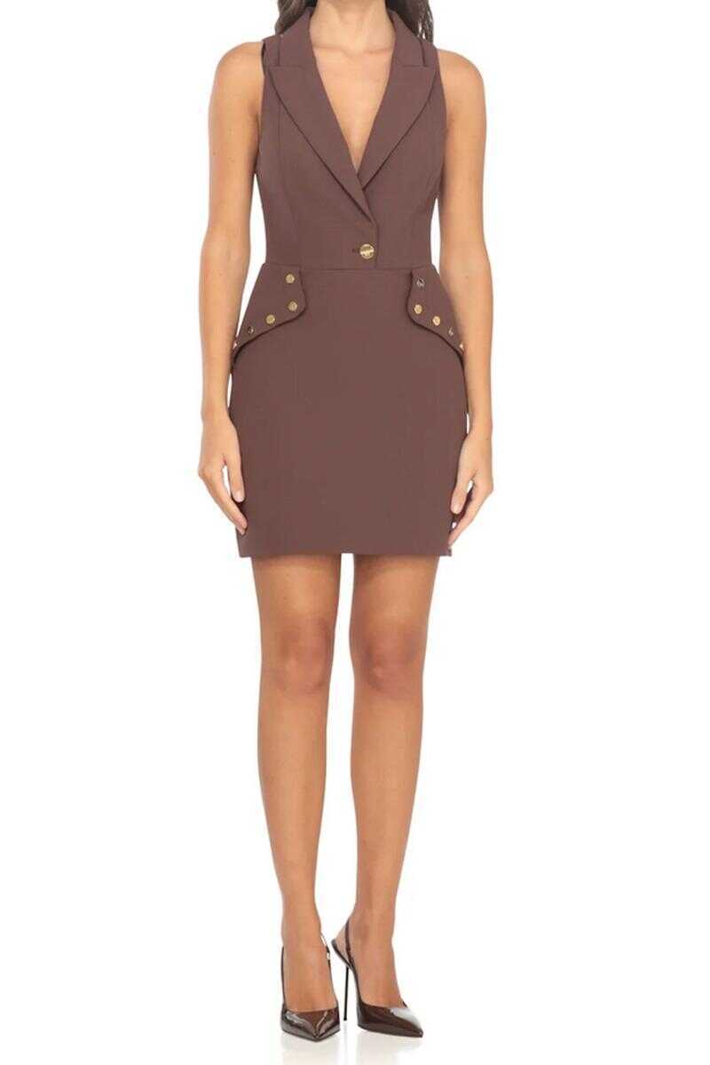 Rochii Elisabetta Franchi Elisabetta Franchi Dresses BROWN Femei (BM 19350870) 2