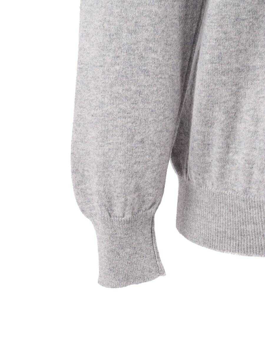 Pulovere Fedeli Fedeli Girocoll GRAY Barbati (BM 19350873) 3