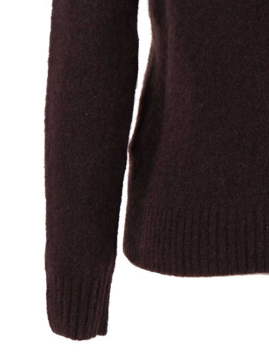 Pulovere Phi Fdl Phi Fdl Girocoll BROWN Femei (BM 19351002) 3