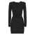 Elisabetta Franchi Elisabetta Franchi Black Viscose Mini Dress Black