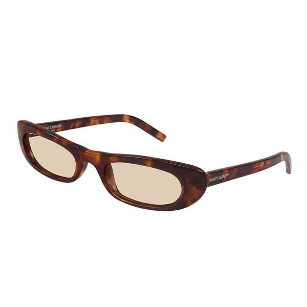 Ochelari de soare Saint Laurent Saint Laurent Eyewear Sunglasses Brown Femei (BM 19351290) 2