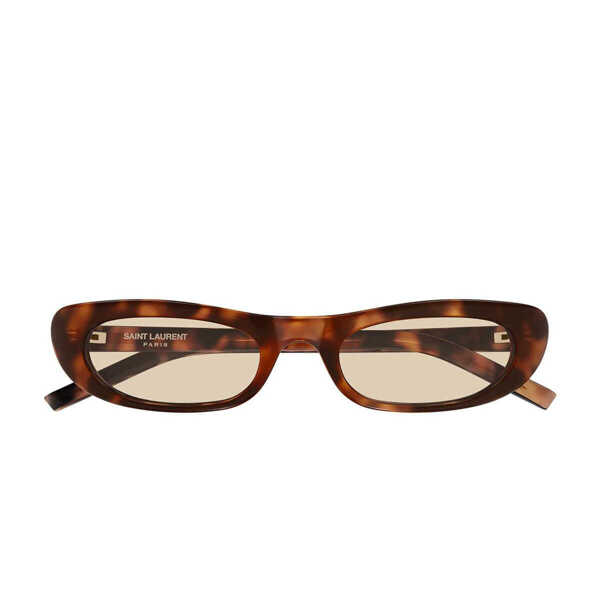 Ochelari de soare Saint Laurent Saint Laurent Eyewear Sunglasses Brown Femei (BM 19351290) 1