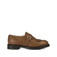 Mocasini Doucal's Monk-Strap In Leather Femei