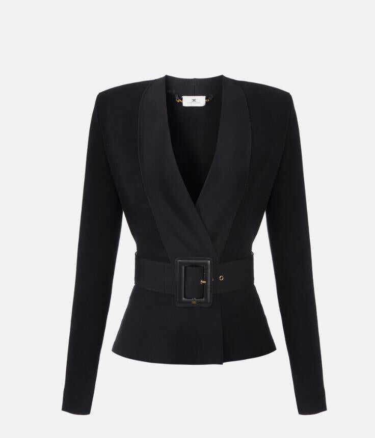 Geci Elisabetta Franchi Elisabetta Franchi Jackets Black Femei (BM 19351539) 1