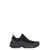 Moncler Moncler Trailgrip Lite3 Sneakers In Nubuck And Suede Leather Black