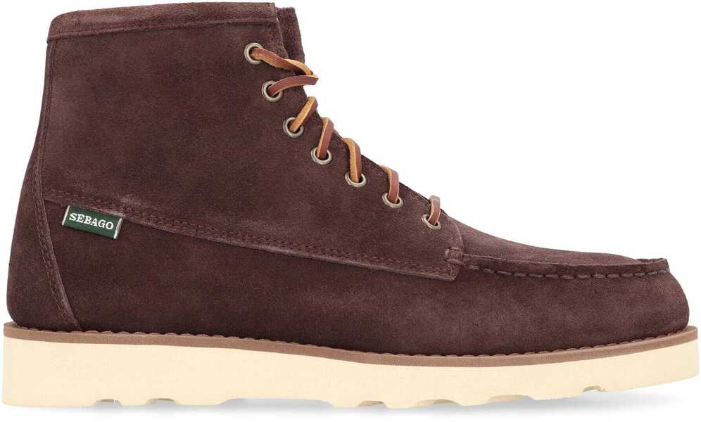 Bocanci Sebago Sebago Stivaletto Tala Mid Suede BROWN Barbati (BM 19351707) 2