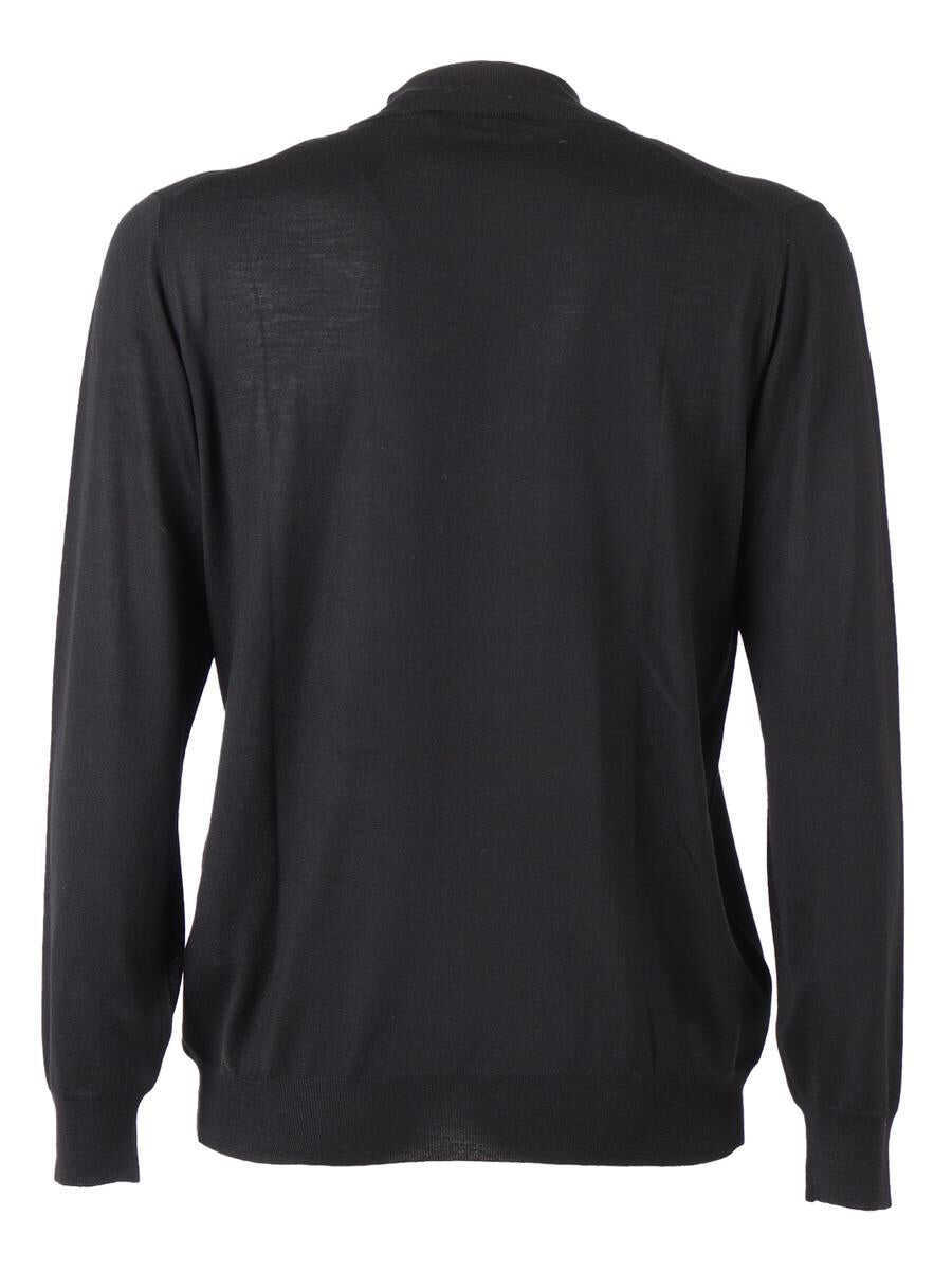Pulovere Fedeli Fedeli Girocoll Black Barbati (BM 19351722) 2