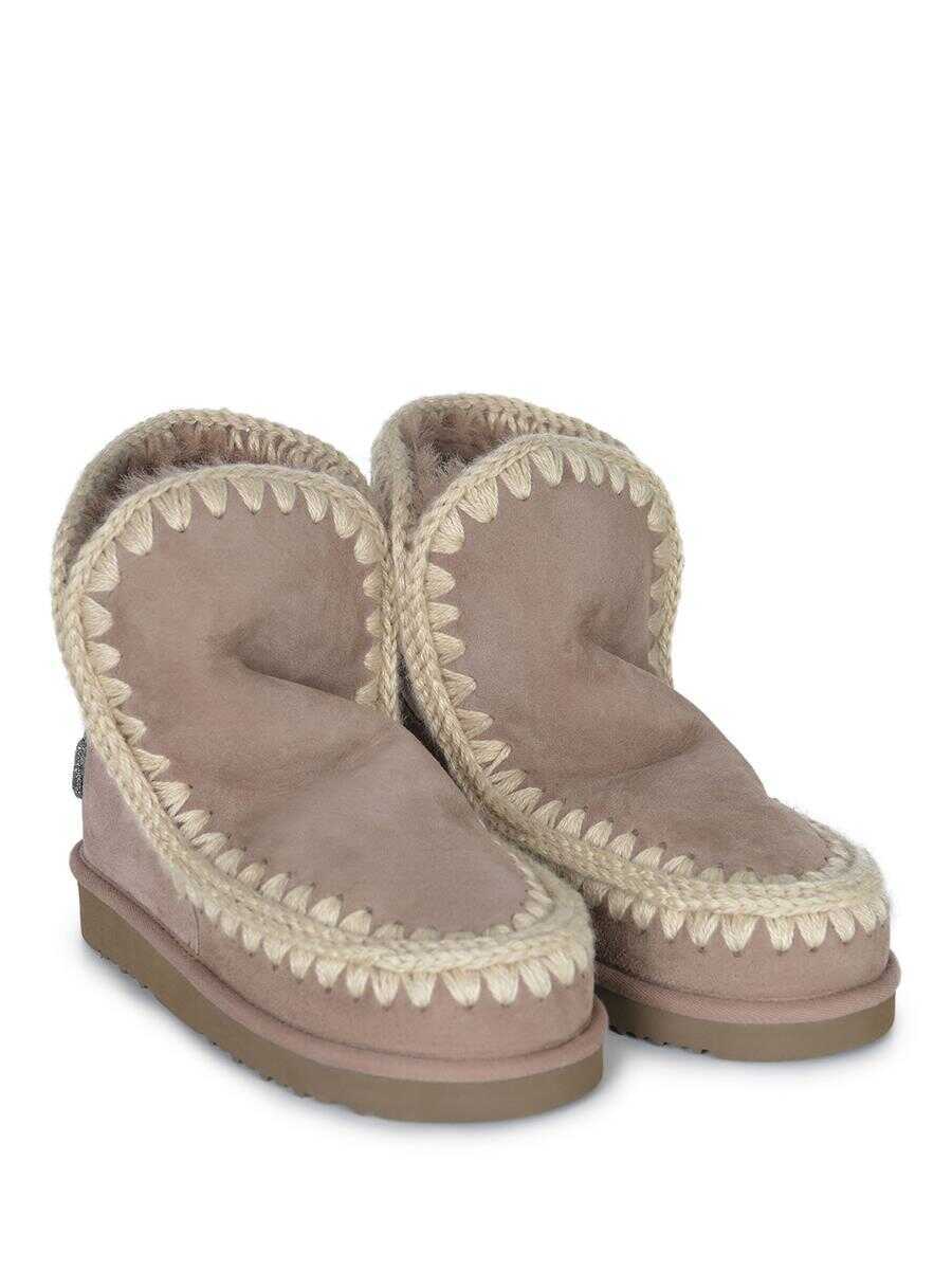 Bocanci Mou Mou  Boots Eskimo18 Glitter Brown Femei (BM 19351836) 2