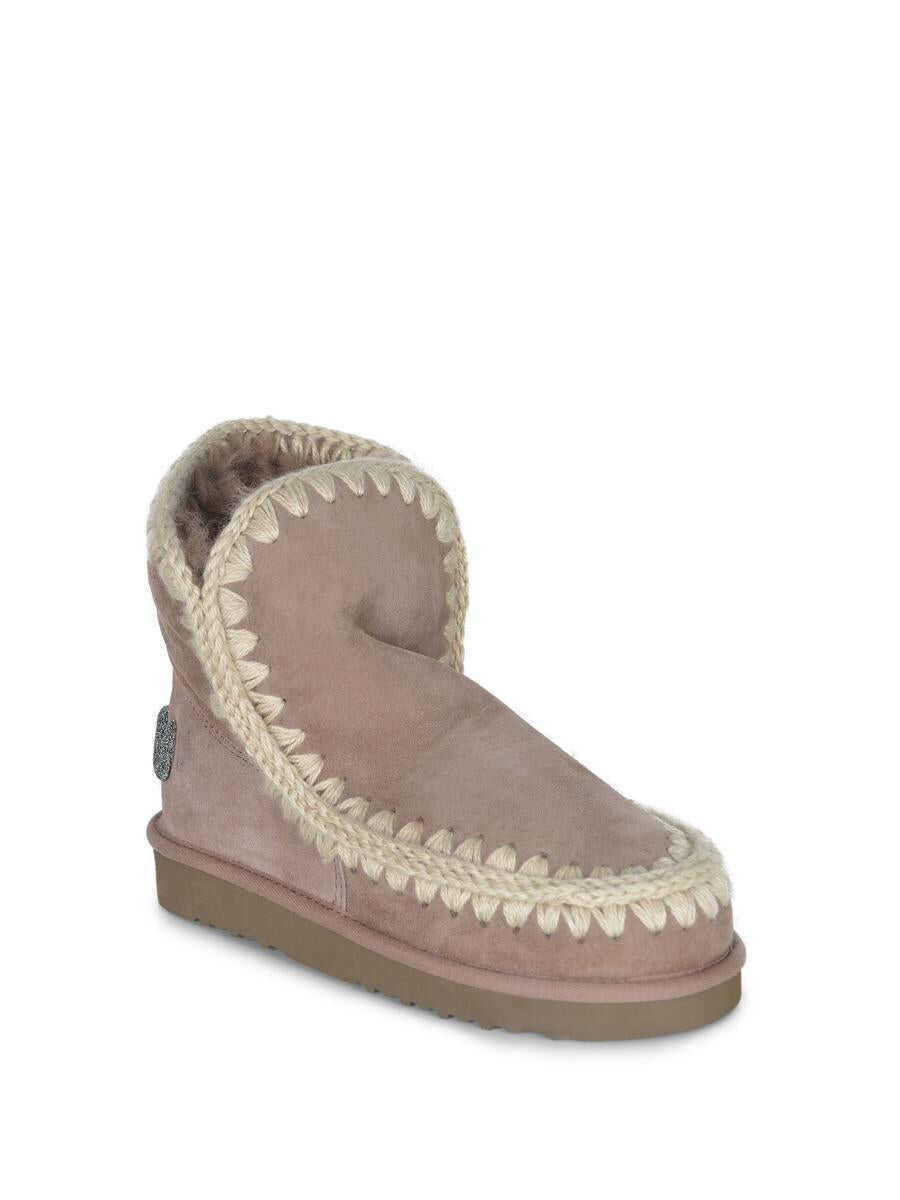 Bocanci Mou Mou  Boots Eskimo18 Glitter Brown Femei (BM 19351836) 3