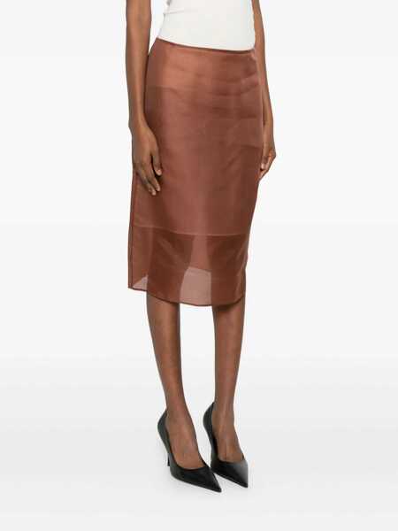 Fuste Bite Studios Bite Studios Skirts BROWN Femei (BM 19351866) 3