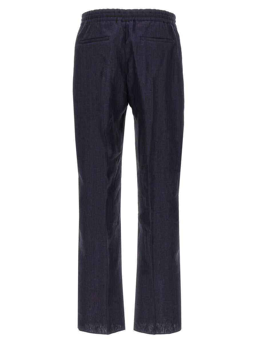 Pantaloni BERLUTI Berluti Herringbone Pants BLUE Barbati (BM 19351947) 2