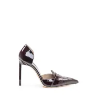 Pantofi cu toc Tom Ford Tom Ford Décolleté In Bordeaux Patent Leather Femei