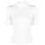 COURRÈGES Courrèges Reedition Knit Ss Jumper Clothing 0001 HERITAGE WHITE