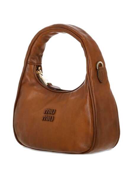 Genti de mana Miu Miu Miu Miu Handbags. Brown Femei (BM 19352229) 3