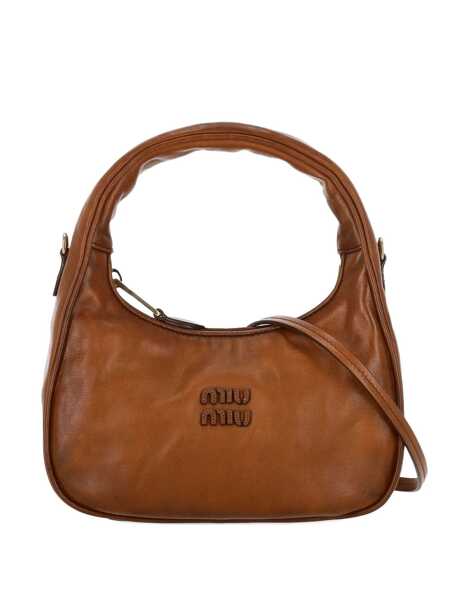 Genti de mana Miu Miu Miu Miu Handbags. Brown Femei (BM 19352229) 1