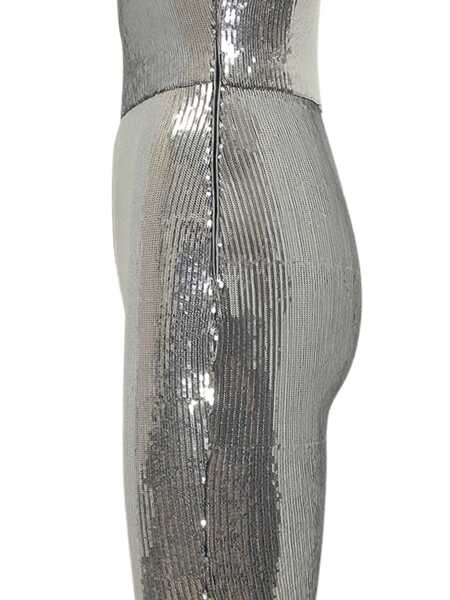 Salopete DSQUARED2 DSQUARED2 Dsquared2 Silver Sequined Jumpsuit SILVER Femei (BM 19352241) 3