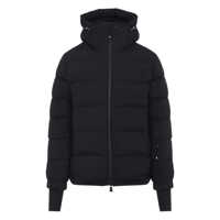 Paltoane Moncler Grenoble Black Down Jacket With Hood Barbati