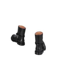 Incaltaminte Dama pagina 171 - Bocanci Bottega Veneta Bottega Veneta James Leather Boots Black Femei (BM 19352457) - B-mall.ro