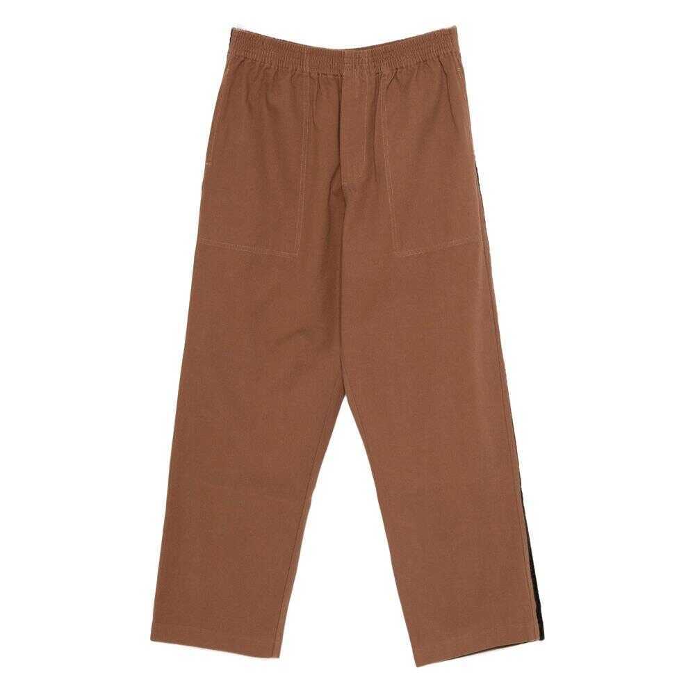 Pantaloni BODE Bode Trousers BROWN Barbati (BM 19352601) 1