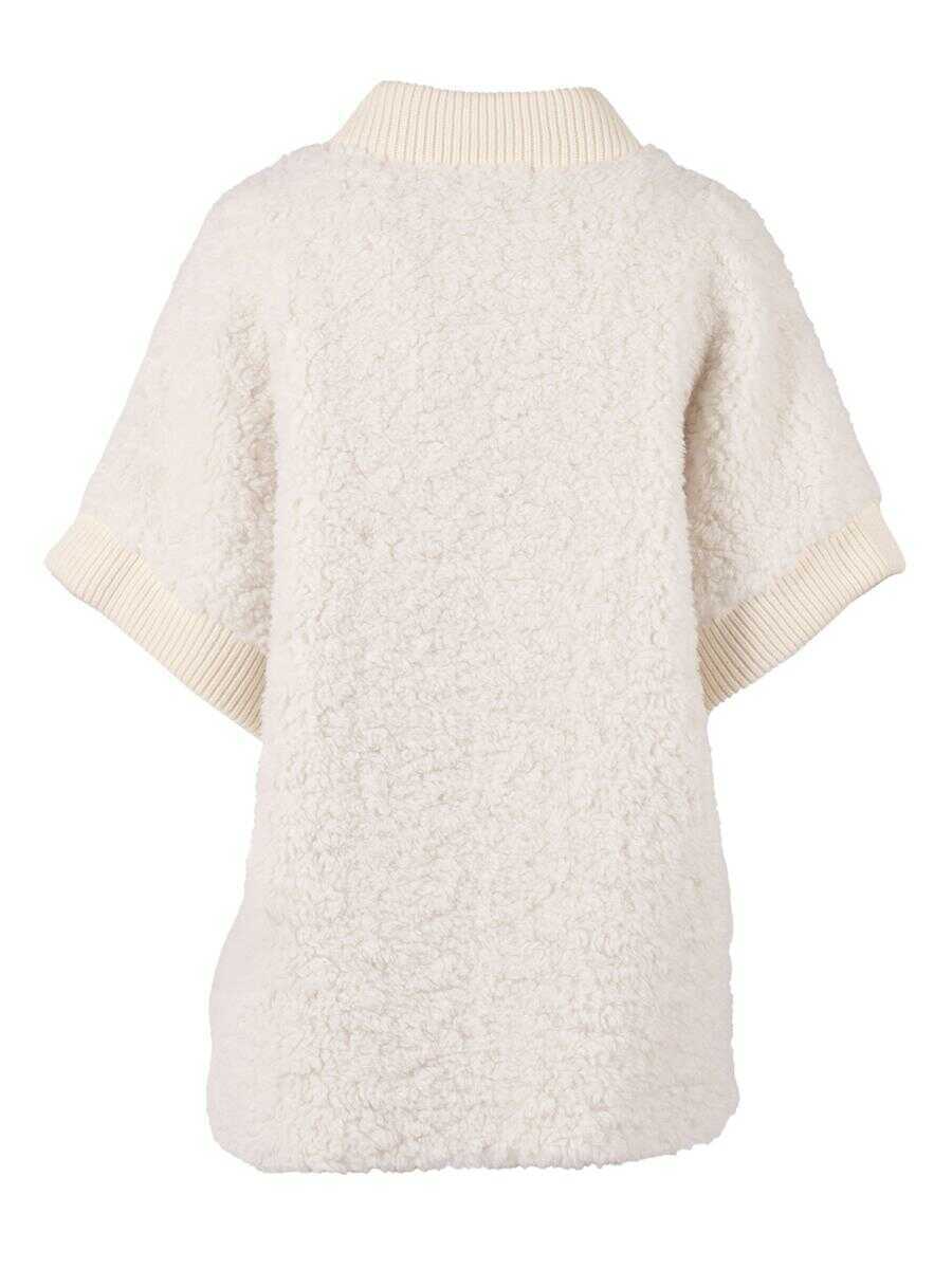 Paltoane Diego M Diego M Coat WHITE Femei (BM 19352634) 2