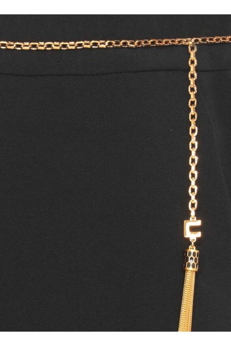 Pantaloni casual Elisabetta Franchi Elisabetta Franchi Trousers Black Femei (BM 19352736) 4