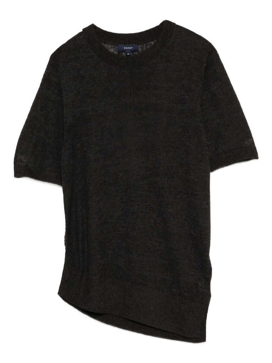 Pulovere SOEUR Soeur Floris Sweater Clothing MAR0125W MARRON Femei (BM 19352811) 1