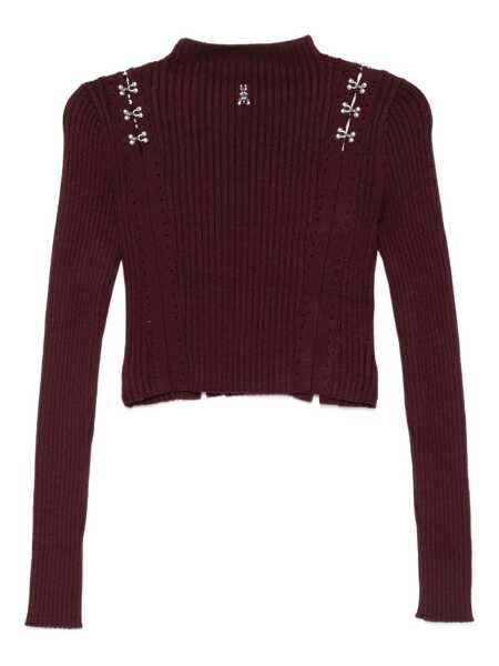 Pulovere Patrizia Pepe Patrizia Pepe Sweater PURPLE RED Femei (BM 19352970) 2
