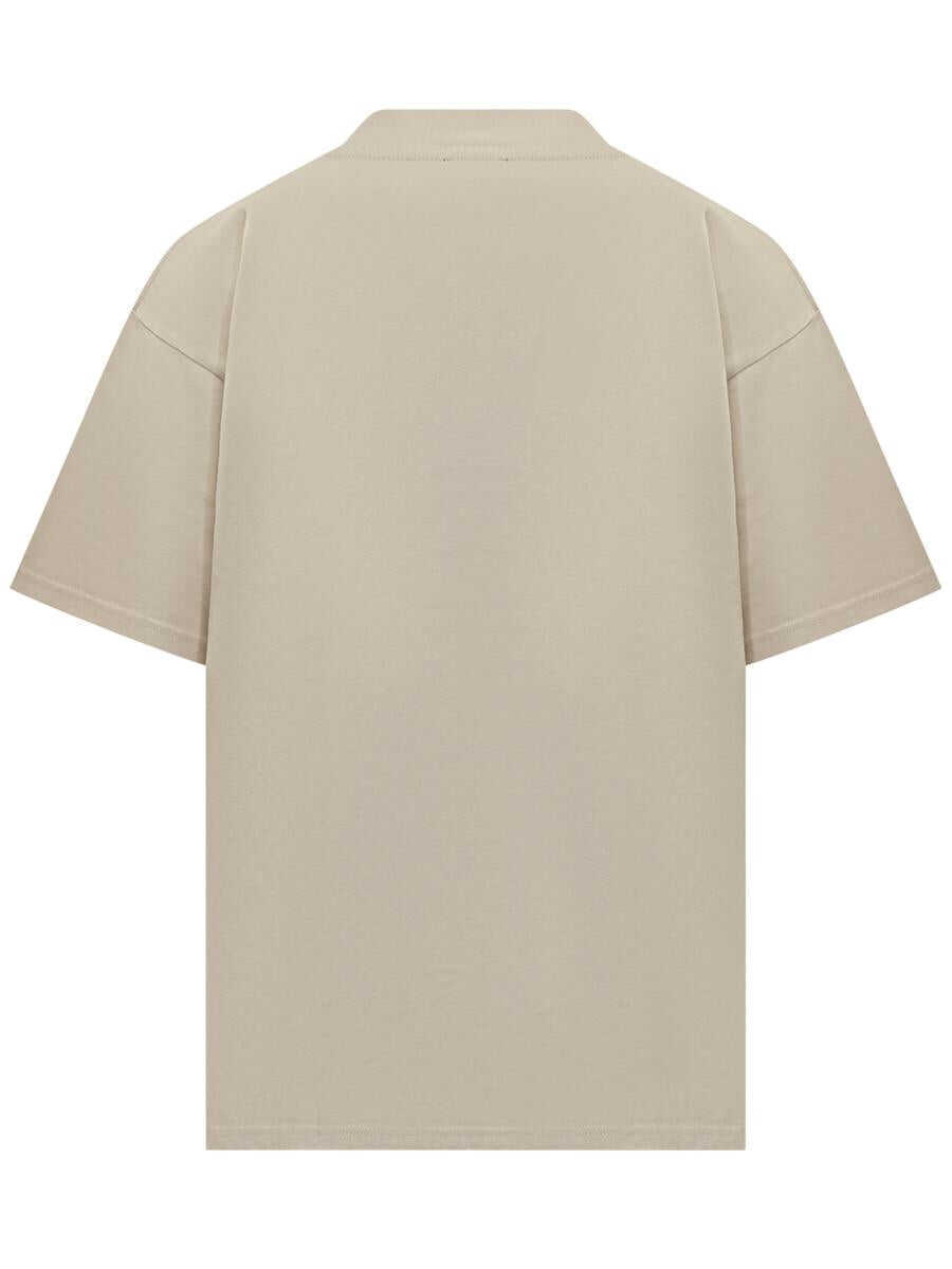 Tricouri REPRESENT Represent Represent Beige T-Shirt With Doberman Print Beige Barbati (BM 19353054) 2