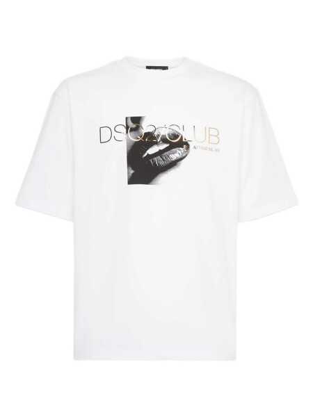 Topuri DSQUARED2 DSQUARED2 T-Shirts WHITE Barbati (BM 19353120) 1