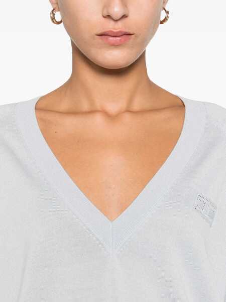 Pulovere Elisabetta Franchi Elisabetta Franchi Sweaters GREY Femei (BM 19353441) 5