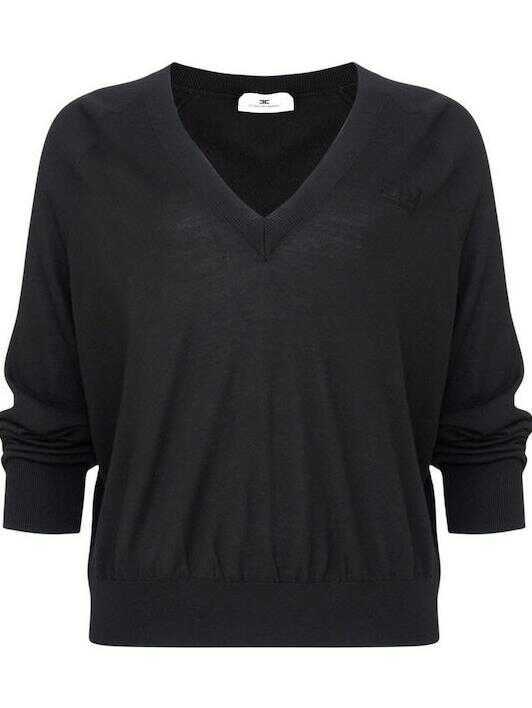 Pulovere Elisabetta Franchi Elisabetta Franchi Sweaters Black Femei (BM 19353777) 1